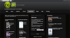 Desktop Screenshot of deviantart.worldoftg.com